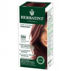 Herbatint gel colorant permanent 5m châtain clair acajou 60ml