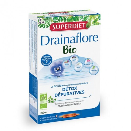 SUPERDIET DRAINAFLORE 50% AMP 30