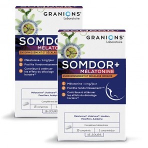 Granions Somdor+ Mélatonine 2 x 15 Comprimés