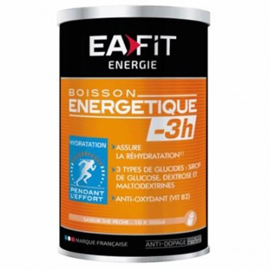 Eafit boisson énergétique -3h thé pêche 500g