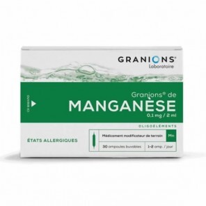 Granions® Manganèse 30 ampoules 2ml