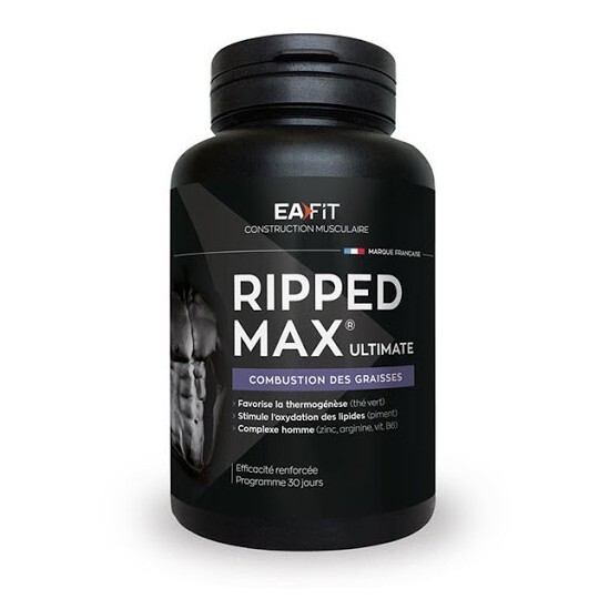 Eafit ripped max ultimate séchage global 120 comprimés