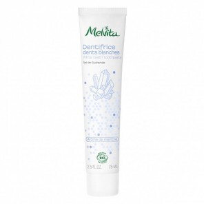 Melvita dentifrice dents blanches 75ml