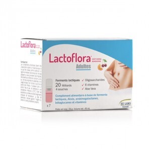 Lactoflora adultes goût cerise mandarine