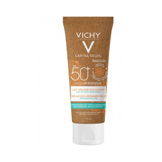 Vichy Capital Soleil SPF50 Lait Solaire eco-conçu 75ml