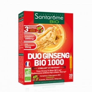 SANTAROME DUO GINSENG1000AMP10ML20