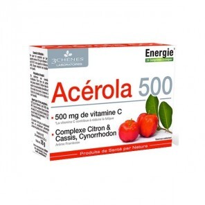 3 Chênes acerola 500 acerola et vitamine c 24 comprimés