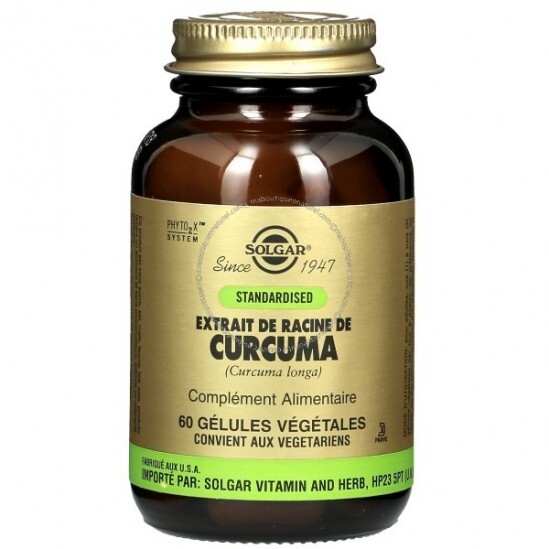 SOLGAR CURCUMA 60 GELULES