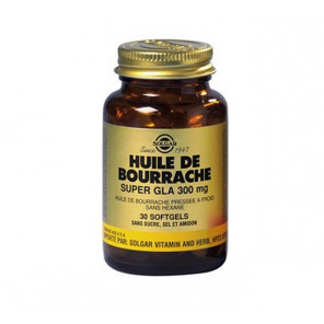 SOLGAR BOURRACHE SUPER GLA 300MG 30