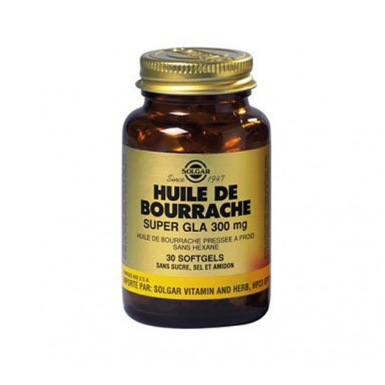 SOLGAR BOURRACHE SUPER GLA 300MG 30