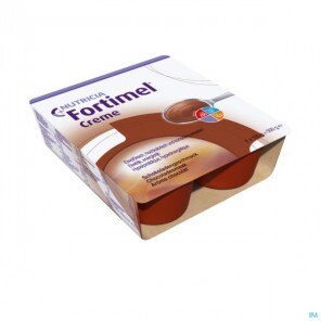 Nutricia fortimel crème alimentaire chocolat 4 pots 125g