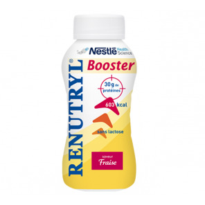 Nestlé renutryl booster sans lactose saveur fraise 300ml