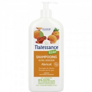 Natessance kids shampooing tout doux abricot 500ml