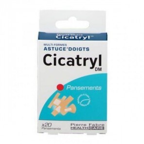 Cicatryl Astuce doigts - 20 pansements multi-formes