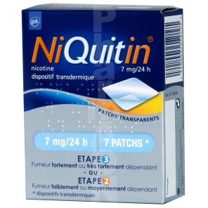 Niquitin 7mg/24h transdermique boite 7