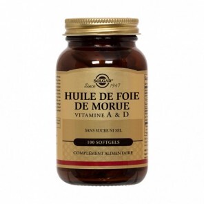 SOLGAR HUILE FOIE MORUE 100 GELS