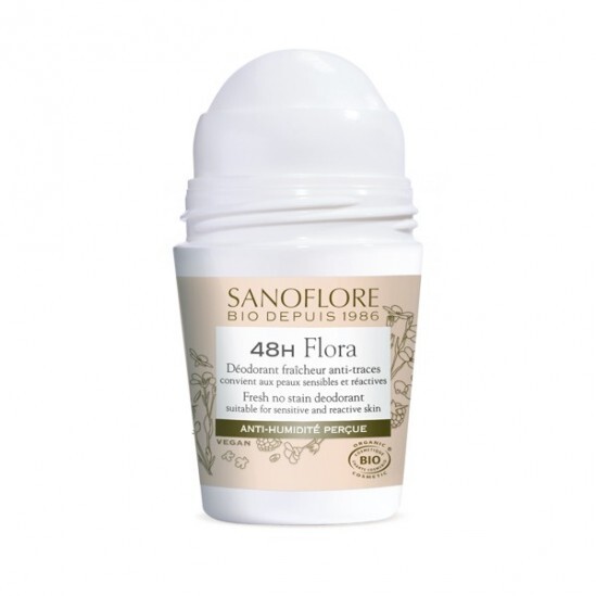 Sanoflore Nuage de Fraicheur Déodorant Bille Efficacité 24H 50ml