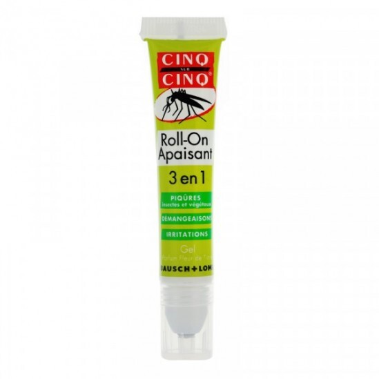 Cinq sur Cinq Roll-on Apaisant 3 en 1 7 ml