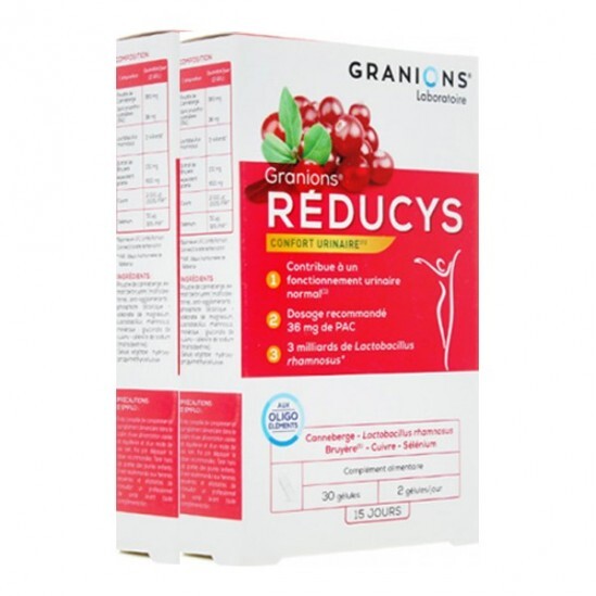 EA Pharma Granions Reducys confort urinaire 2x 30 Gélules