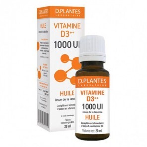 D.plantes vitamine D3++ 1000ui huile 20ml