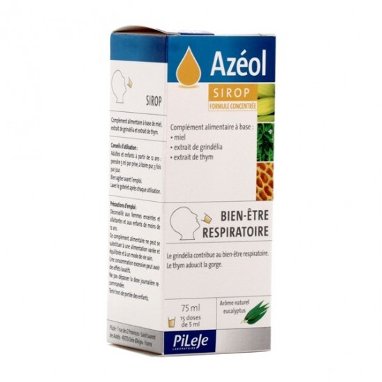 Azeol bien être respiratoire sirop 75ml