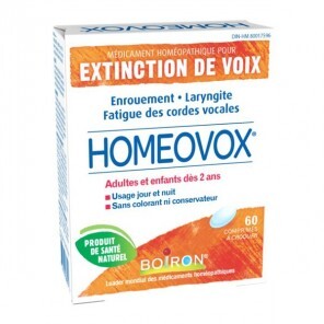 Boiron homeovox comprimés x60