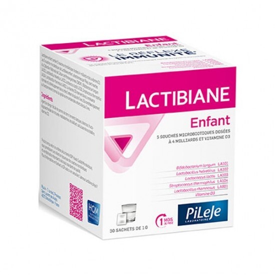 Pileje lactibiane enfant 30 sachets de 1g