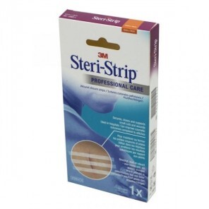 3M steri-strip 6mm x 10cm...