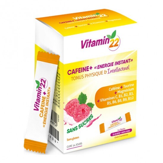 Ineldea vitamin' 22 cafeine 14 sticks