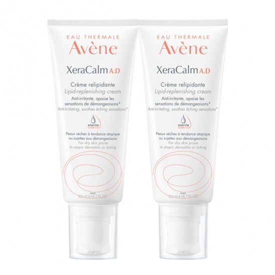 Avène XeraCalm AD Crème Relipidante Lot de 2x200 ml