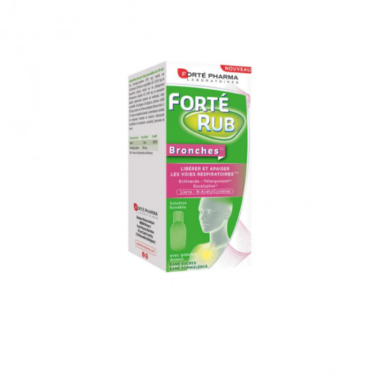 Forté pharma forté rub bronches 200ml