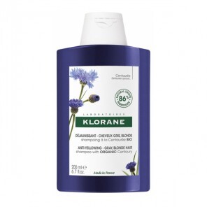 Klorane shampooing déjaunissant à la centaurée 200ml