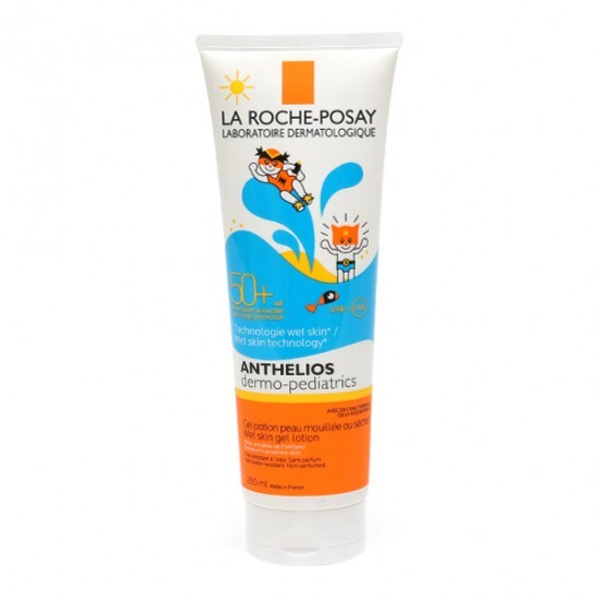 La Roche Posay anthelios 50+ peau mouillé ou Ssèche 250ml  