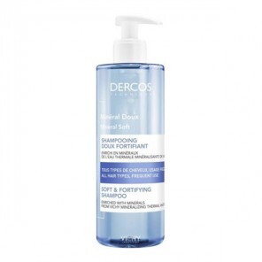 Vichy dercos shampooing minéral doux fortifiant 400ml