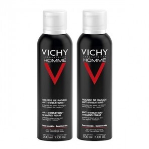 Vichy homme mousse de rasage anti-irritations 200ml x2