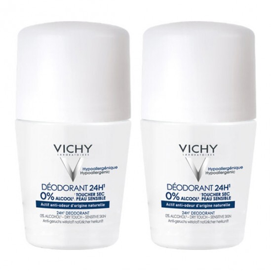 Vichy Déodorant 24H sans sels d'aluminium - Roll-on