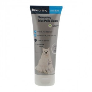 Biocanina shampoing éclat poils blancs 200ml