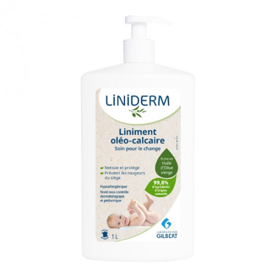 Gilbert liniderm liniment oléo-calcaire 3x480ml
