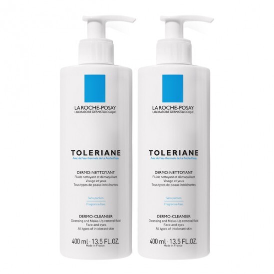 La Roche Posay Tolériane Dermo-Nettoyant Lot de 2x400ml