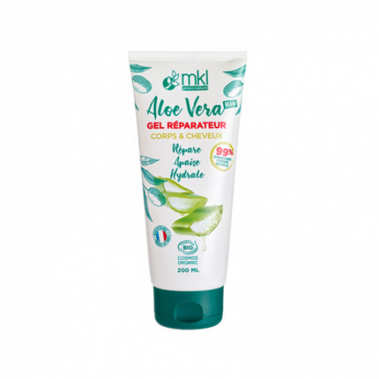 Mkl Gel Réparateur Corps Aloe Vera 99% Bio 200ml