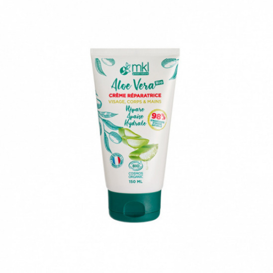 Mkl Crème Réparatrice Aloe Vera 98.9% Bio 150ml