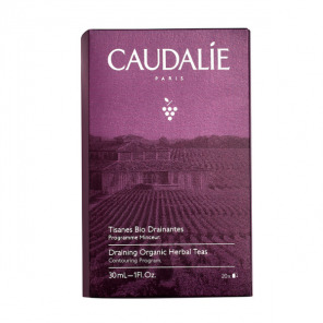 Caudalie tisanes bio drainantes 20 sachets