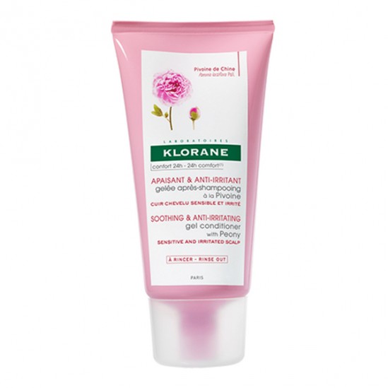 Klorane anti-irritant gelée après-shampooing à la pivoine 200ml