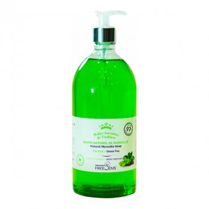 Freesens savon liquide de Marseille thé vert 1L