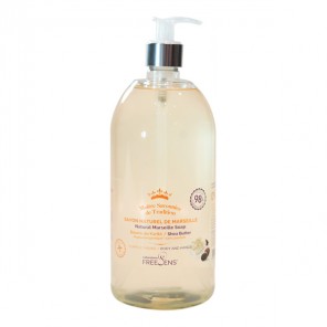 Freesens savon liquide de Marseille naturel au karité 1L