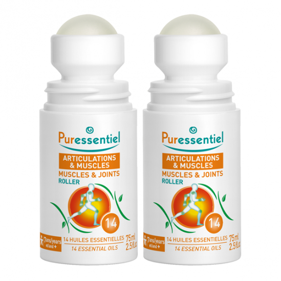 Puressentiel roller articulations aux 14 huiles essentielles lot de 2 x 75ml