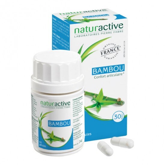 Naturactive bambou complément alimentaire boite 60 gélules