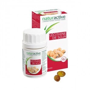 Naturactive lécitine de soja complément alimentaire boite 60 gélules