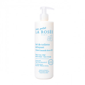 La rosée lait de toilette nettoyant bébé aux huiles végétales 400ml