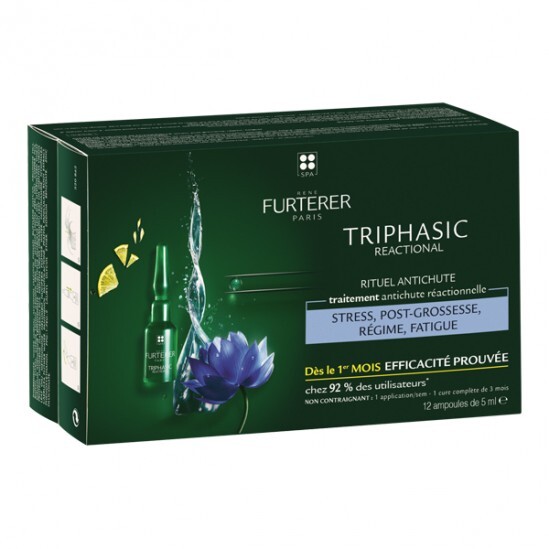 René Furterer Triphasic reactional antichute 12 ampoules x5ml